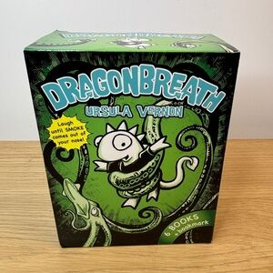 Dragon Breath 6 Books Plus Bookmark Slipcase Set Ursula Vernon Ages 8-12